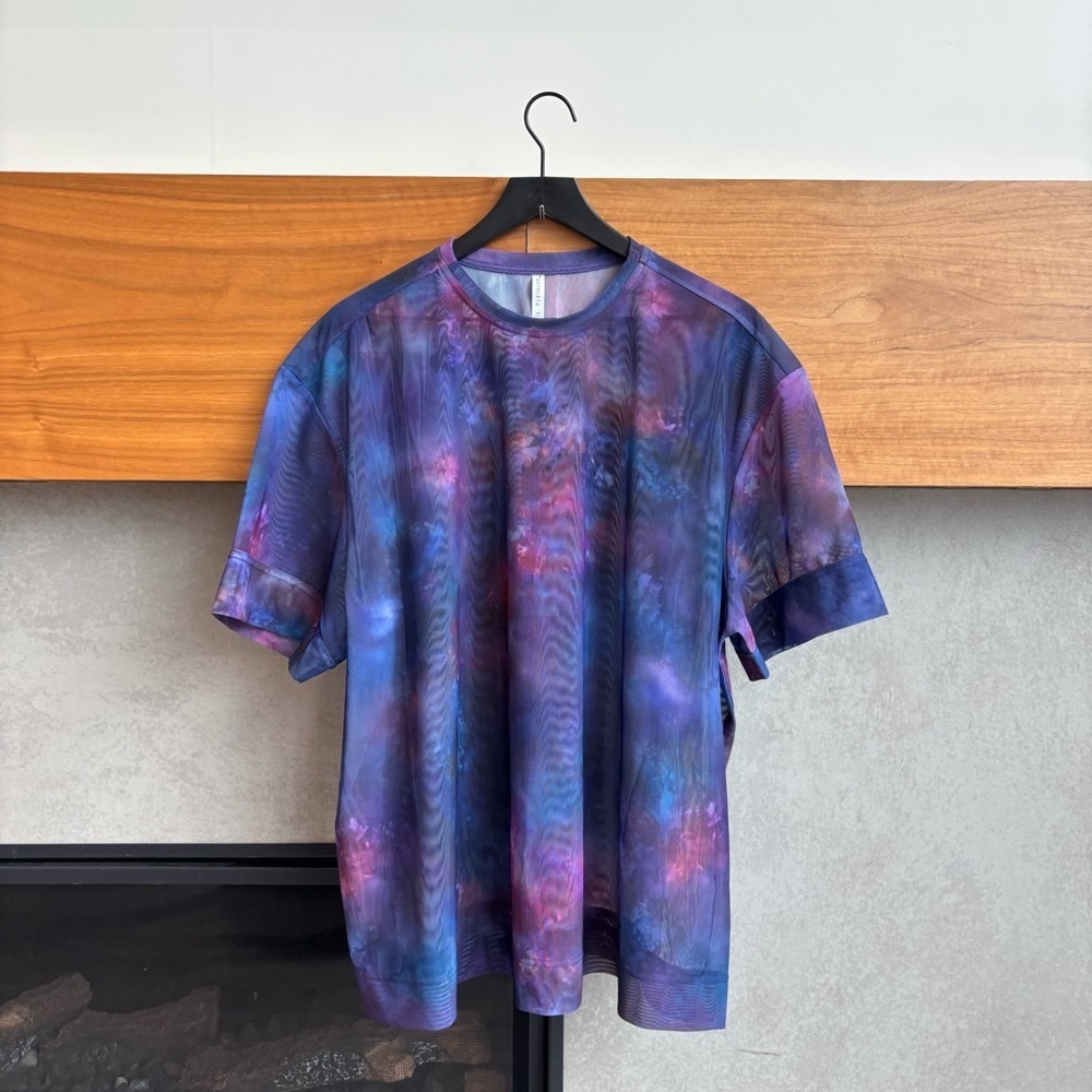 Athleta Mesh Oversized‎ Tee, Size 1X